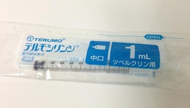 ツベルクリンシリンジ